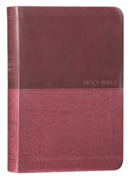 Angol Biblia New King James Value Thinline Bible, Compact, Burgundy, Red Letter Edition (Leathersoft / Műbőr)