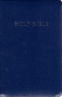 Angol Biblia New Living Translation Gift and Award Bible - Blue (Leather look / puhakötés)