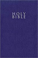 Angol Biblia New International Version Gift and Award Bible - Blue (Leather look / puhakötés)