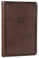 Angol Biblia New International Version Value Thinline Bible, Brown Imitation Leather (Imitation Leather)