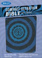 Angol Biblia New King James Version Compact Ultrathin for Teens Blue Vortex (Imitation Leather)